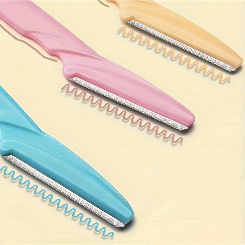 Set of 3 to 24 Eyebrow Razors And Facial Hair Trimmers, Grooming Kit for Both Men And Women to Remove Facial Hair.