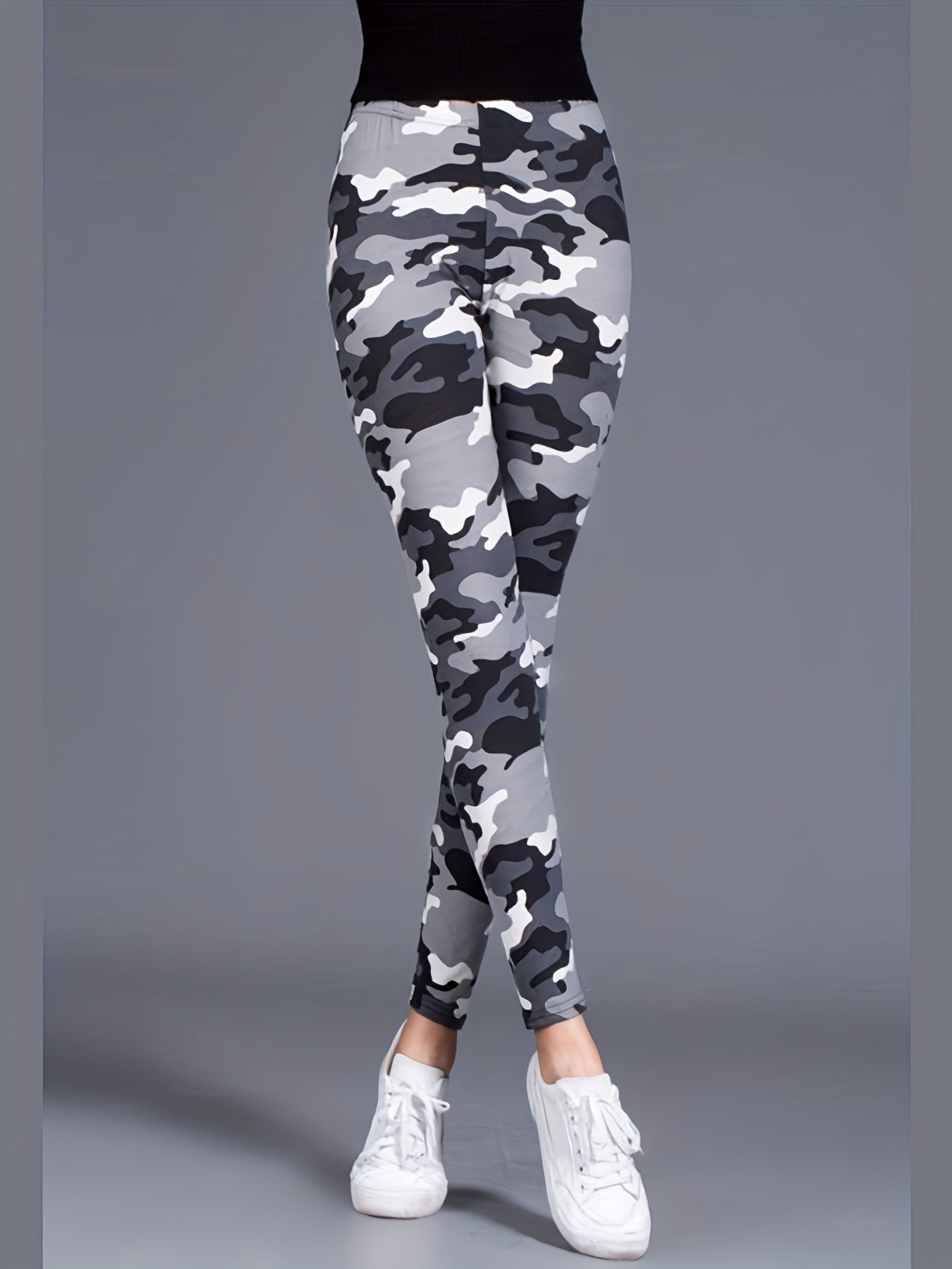 [Floral Leggings] High Waist Floral Printed Women's Leggings | Casual Sweatpants Pants