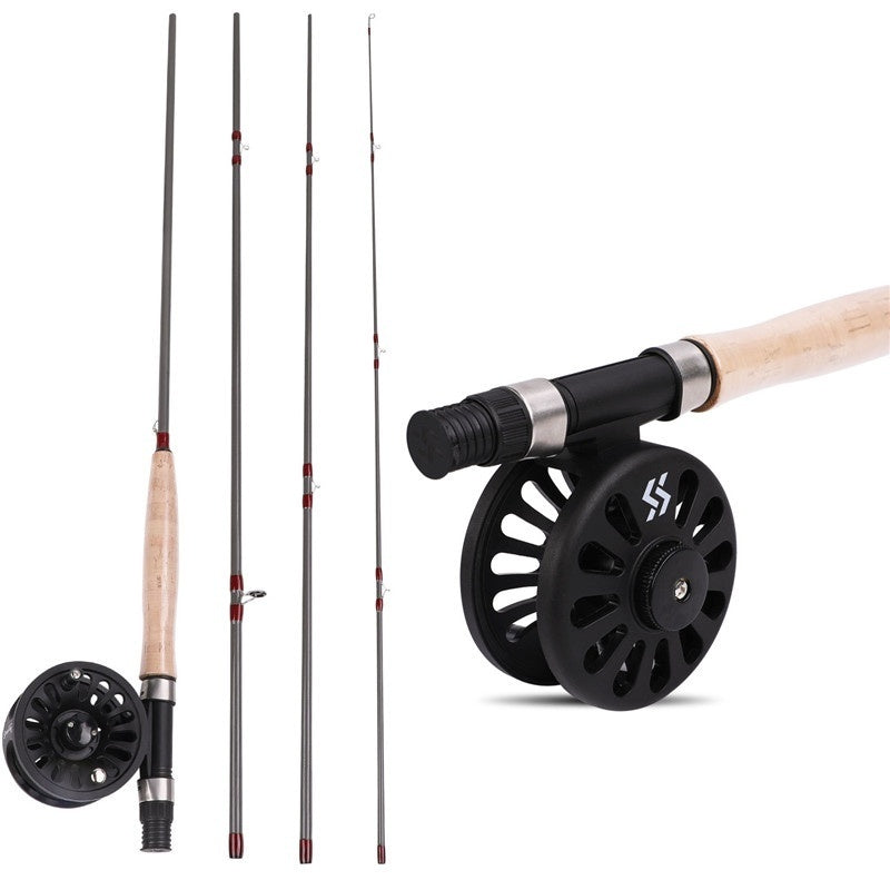 Sougayilang Fly Fishing Rod Reel Set Fly Fishing Pole with Reel Combo Fly Tackle