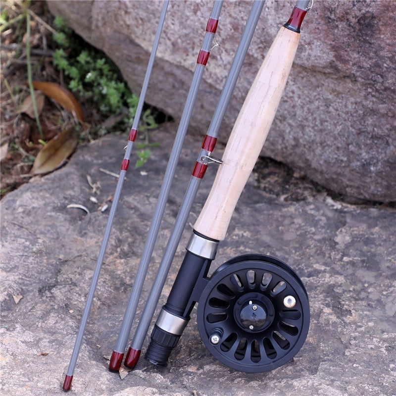 Sougayilang Fly Fishing Rod Reel Set Fly Fishing Pole with Reel Combo Fly Tackle