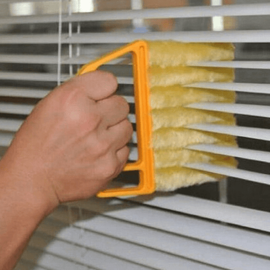 [Washable Window Brush] 1pc Washable Window Cleaning Brushes | Microfibers For Effortless Dust Collection And Blinds Cleaning