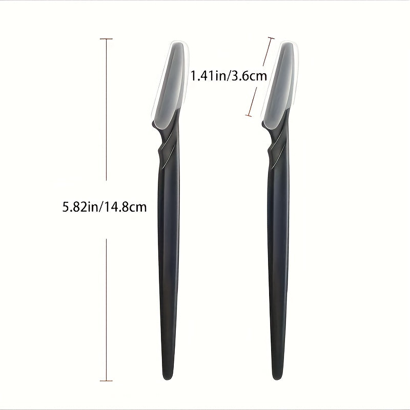 Set of 3 to 24 Eyebrow Razors And Facial Hair Trimmers, Grooming Kit for Both Men And Women to Remove Facial Hair.