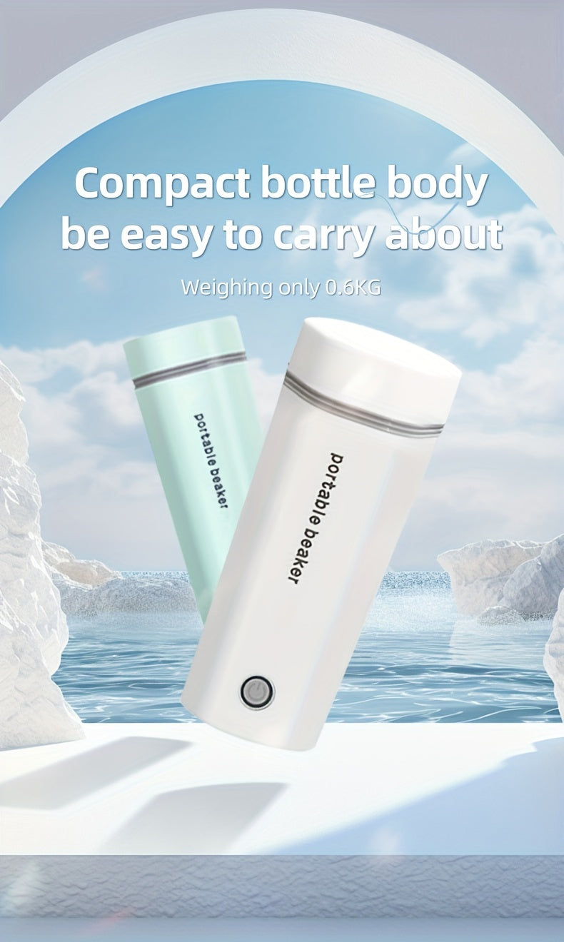 1pc 350ML Rapid Boil Electric Kettle - Fast Heating, Detachable US Plug, Automatic Shut-Off, Portable for Business Trips, Travel, Office, Home Use - Compact, Safe, and Energy Efficient