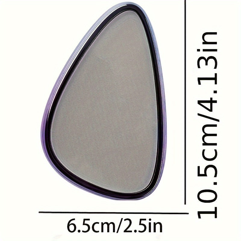 [Reusable Painless Hair Eraser] Waterproof Nano Hair Eraser for Men & Women - Scent-Free, Reusable & Washable, Painless Exfoliator for Smooth Skin on Back, Arms, Legs & Bikini Area, Portable Epilator with Purple Handle