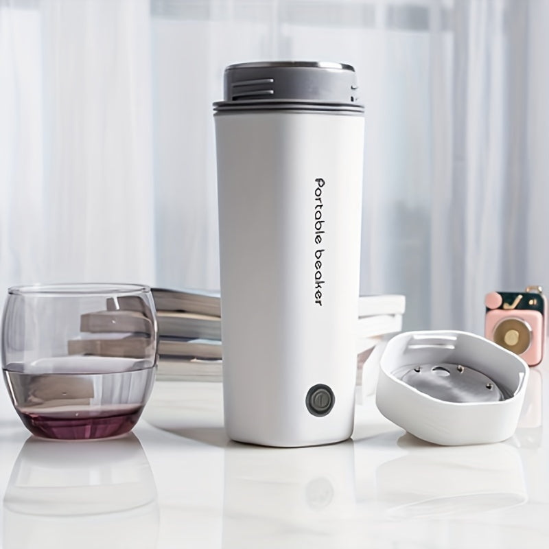 1pc 350ML Rapid Boil Electric Kettle - Fast Heating, Detachable US Plug, Automatic Shut-Off, Portable for Business Trips, Travel, Office, Home Use - Compact, Safe, and Energy Efficient