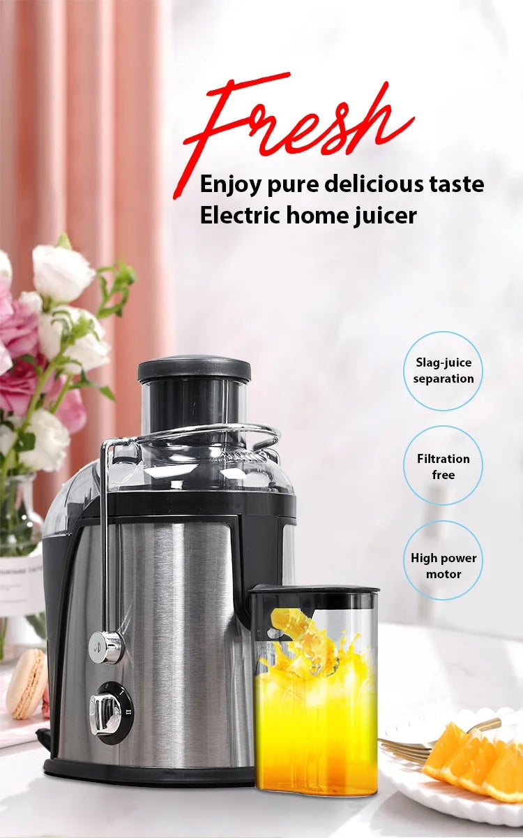 400W Juicer Machine,22000RPM Juicer with 3-inch Big Mouth for Whole Fruits and Veg,Juice Extractor with 2 Speeds,Easy to Clean