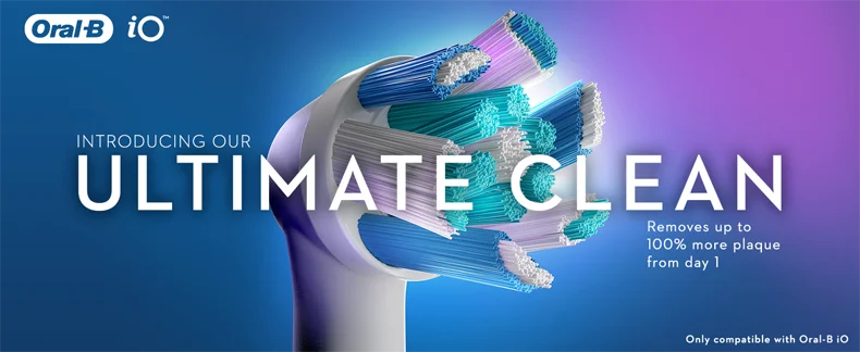 Oral B IO Series Brush Heads 1-9PCS Gentle Care Ultimate Clean Radiant White for Oral B Electric Toothbrushes IO5 IO7 IO8 IO9