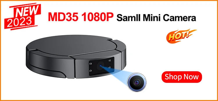 Video Body Camera Smart Camera HD 1080P Recorder Motion Activated Small For Car Nanny Cam