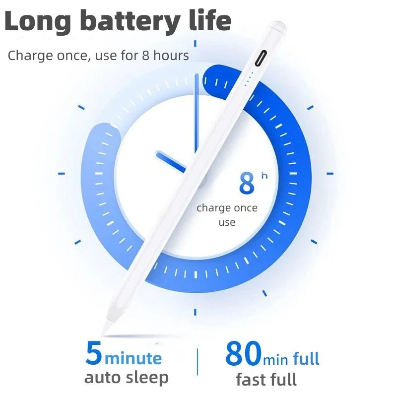 2206 for IOS Tablet Anti-palm Touch Stylus with Wireless Charging Function for iPad Pro 1 2 3 4 5 Air 4 5 Mini 6