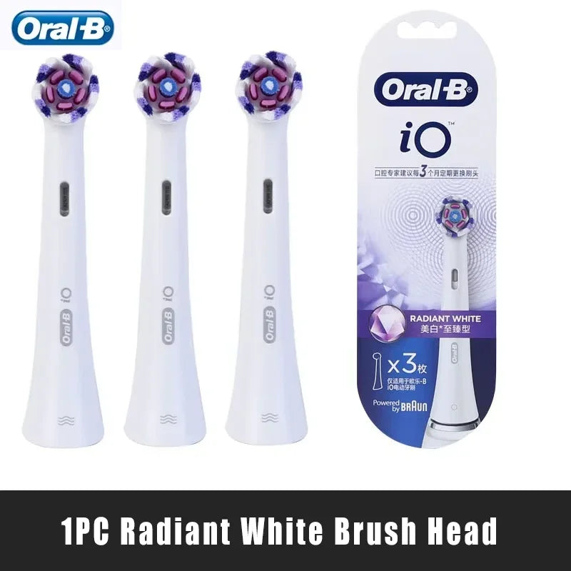 Oral B IO Series Brush Heads 1-9PCS Gentle Care Ultimate Clean Radiant White for Oral B Electric Toothbrushes IO5 IO7 IO8 IO9
