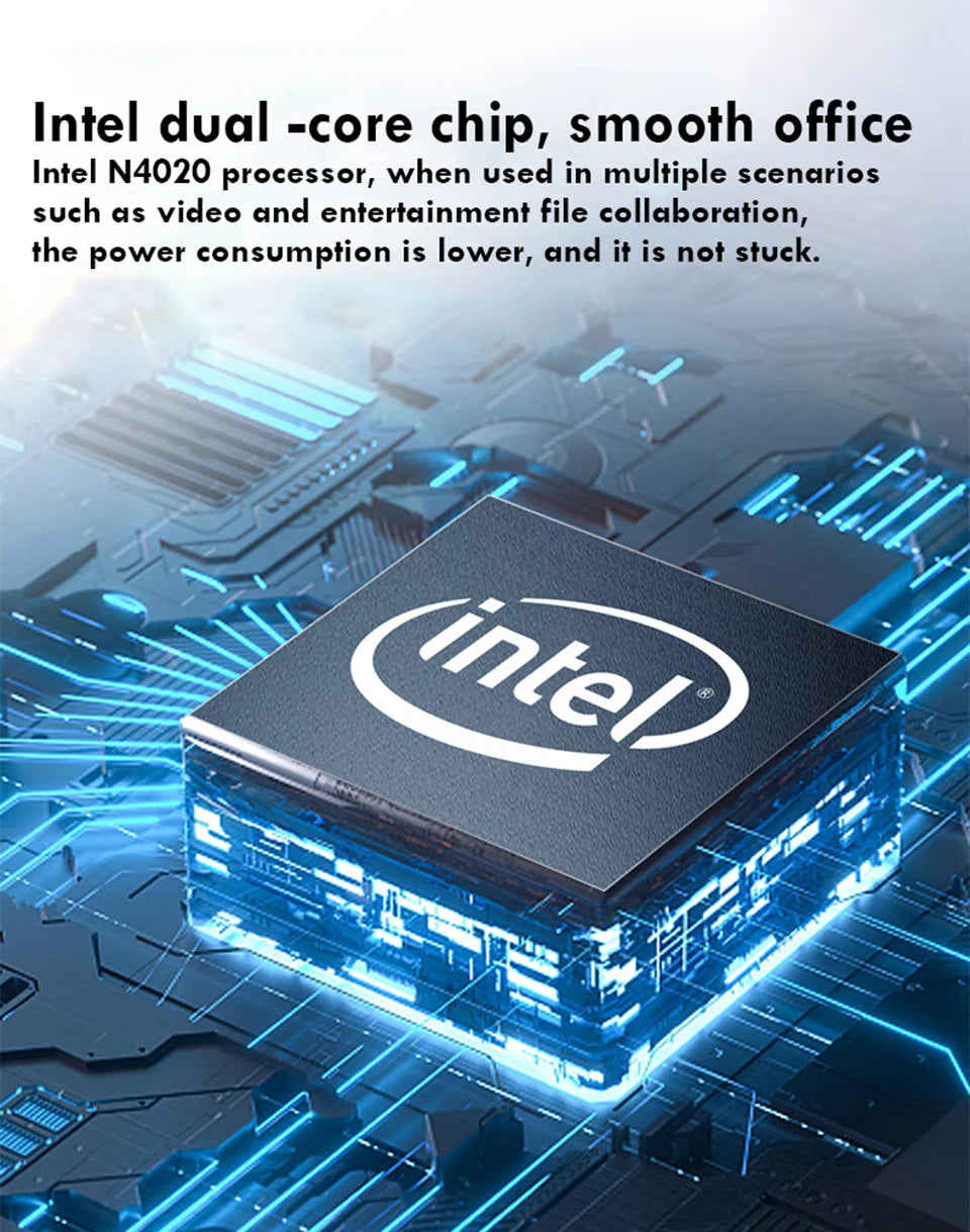 2 in 1 mini Laptop Computer Portable Touch Screen 11.6 Intel N4020 8GB 512GB Windows 11 Pro Office Learning Tablet PC Notebook