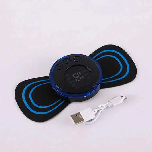 Rechargeable neck massager electric neck massage to relieve pain EMS acupoint muscle stimulation relaxation massage