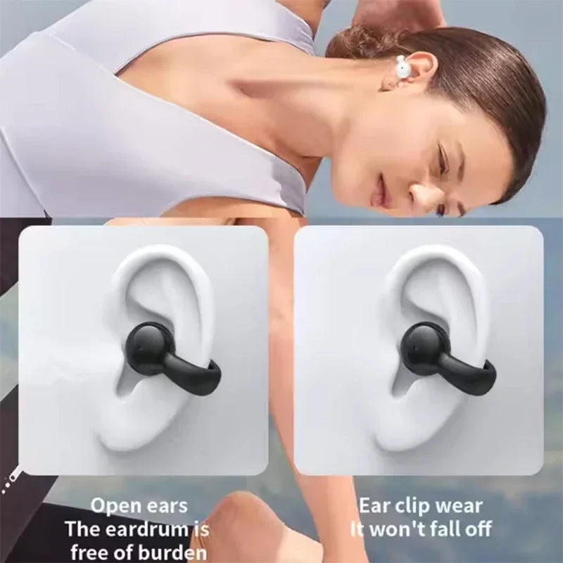 Xiaomi Bluetooth 5.3 Wireless Ear Clip Earphones HiFi Stereo Noise Cancelling Earphones Long Battery Life Waterproof Earphones