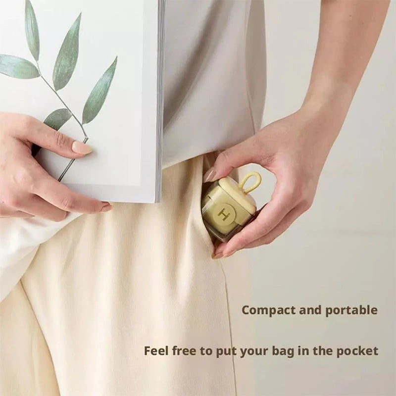 Reusable Lint Roller Washable Mini Lint Remover Portable Cleaning Tool for Pet Hair Clothes Dust