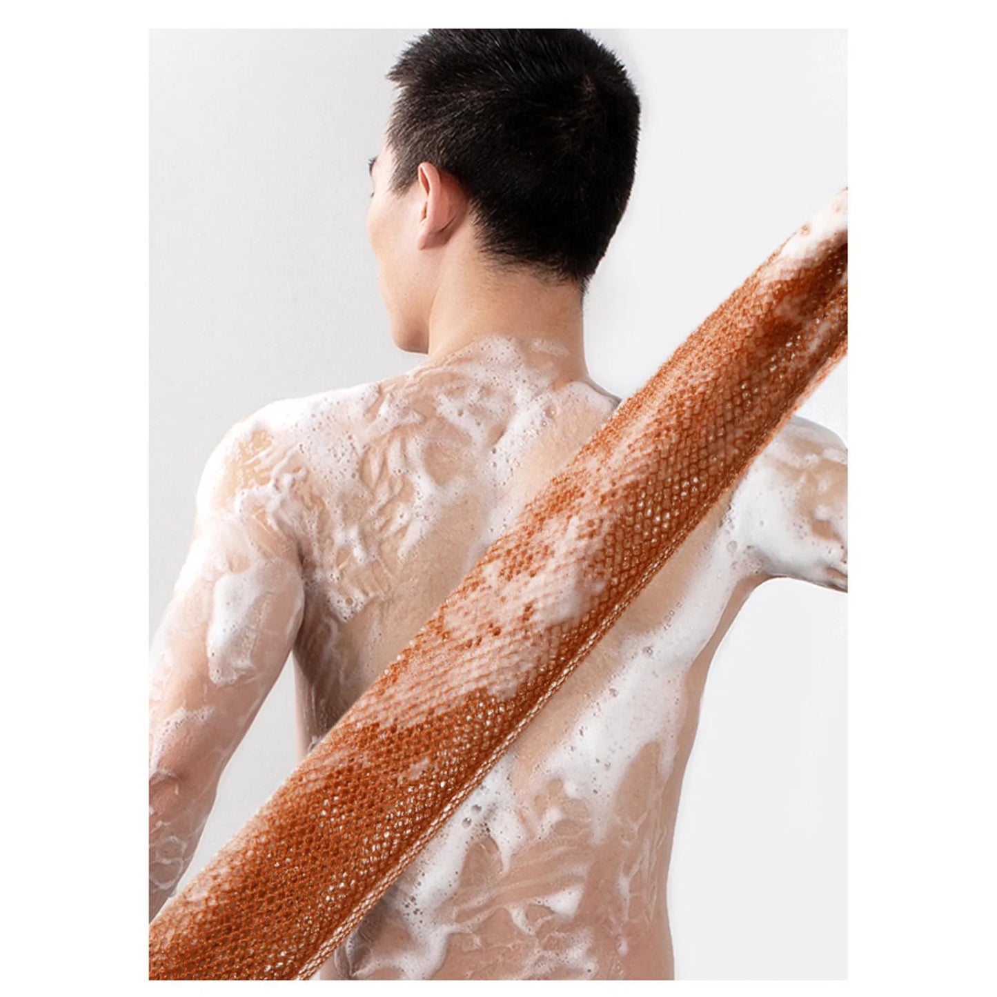 1PC African Net Bath Sponge Washcloth Reusable Long Bath Ball Net Sponge Exfoliating Net Skin Care Bathroom Accessories