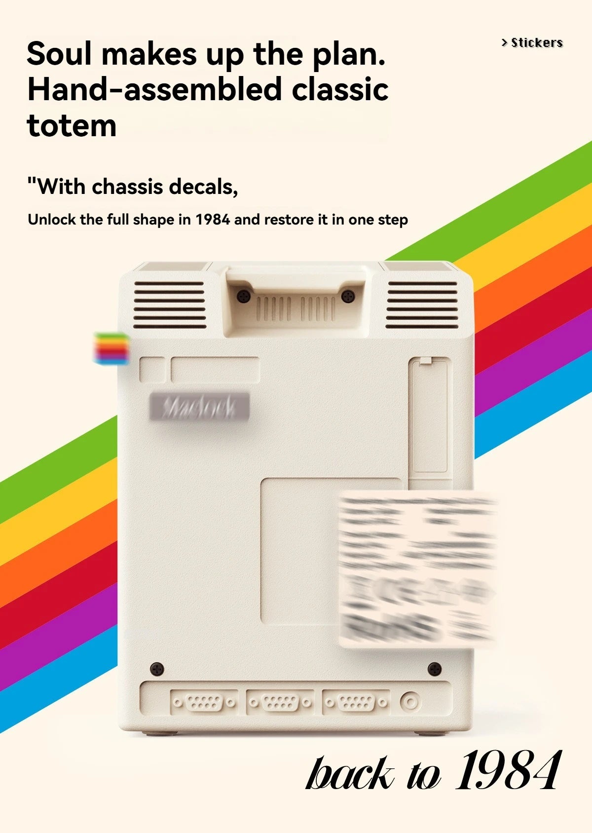 Retro Clock Creativity Alarm Clock Student Specific Wake Up Artifact Nostalgic Desktop Male Electronic Maclock