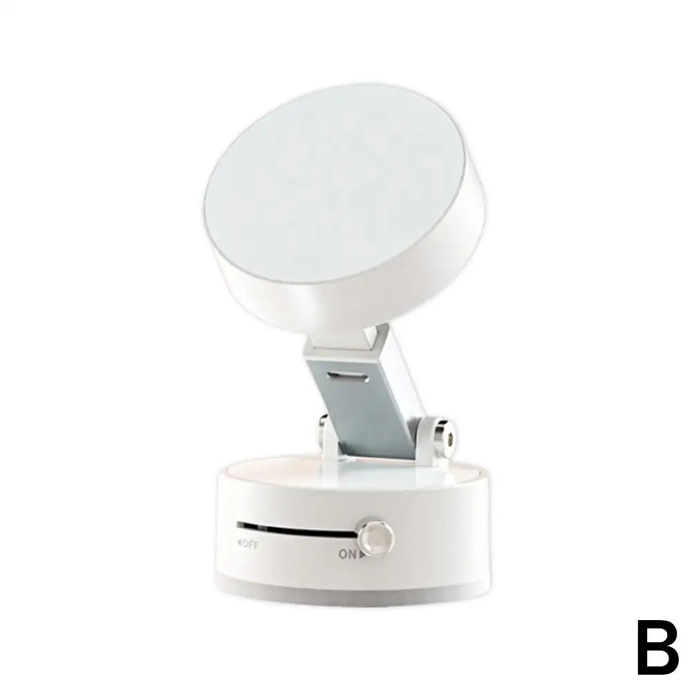 Vacuum Adsorption Magnetic Suction Cup Phone Mount Double Sided Hands-Free Magnetic Cell Phone Holder For Car/Gym/Mirror/Smoot