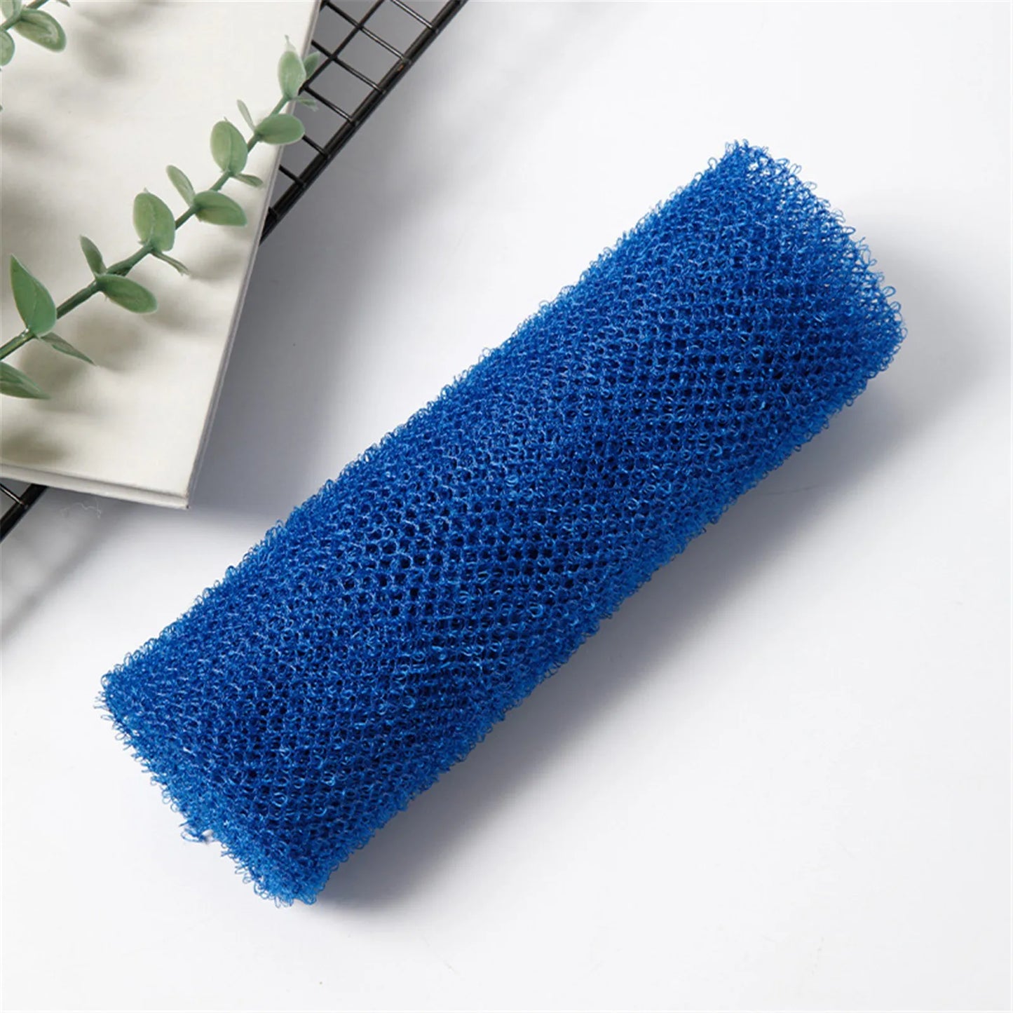 1PC African Net Bath Sponge Washcloth Reusable Long Bath Ball Net Sponge Exfoliating Net Skin Care Bathroom Accessories
