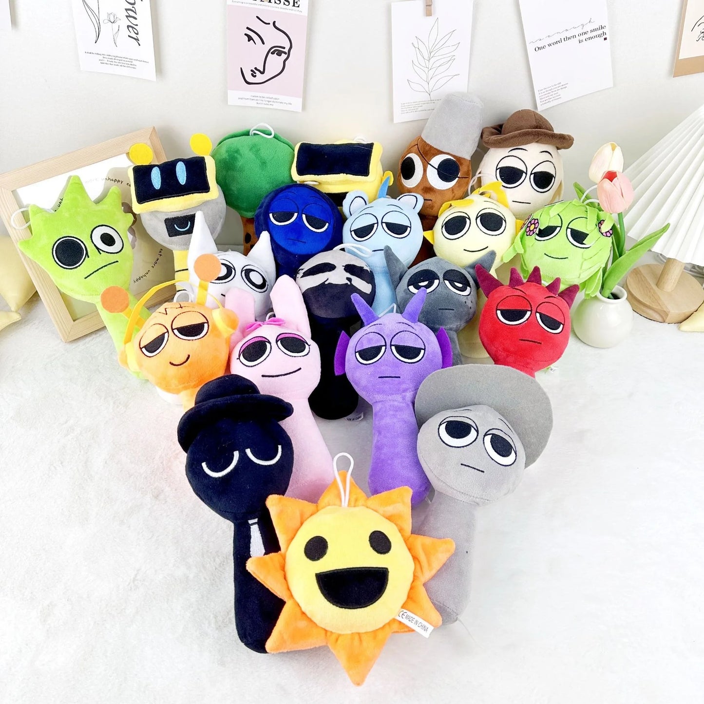 20style Sprunki Plush Toys Sprunki Plush Doll Sprunki Game Pillow Kids Birthday Gifts Stuffed Dolls Christmas Gift