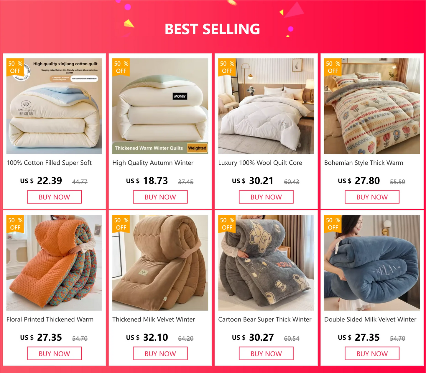 Thickened Milk Velvet Winter Warm Blanket for Bed Queen Size Soft Flannel Quilt Double-Sided Plush Single Double Thick Comforter