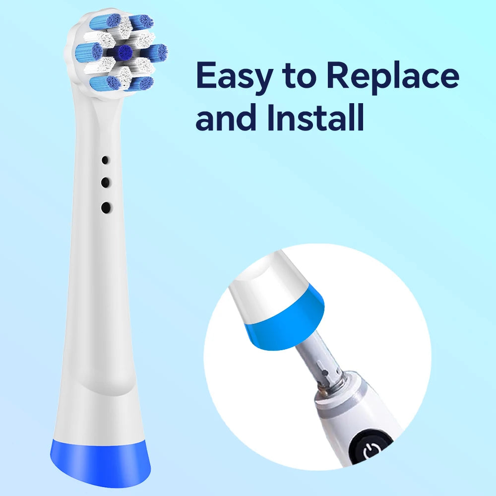Compatible with Oral B iO Electric Toothbrush Replacement Brush Heads, Toothbrush Head Refills for iO 2 3 4 5 6 7 8 9 10 Series