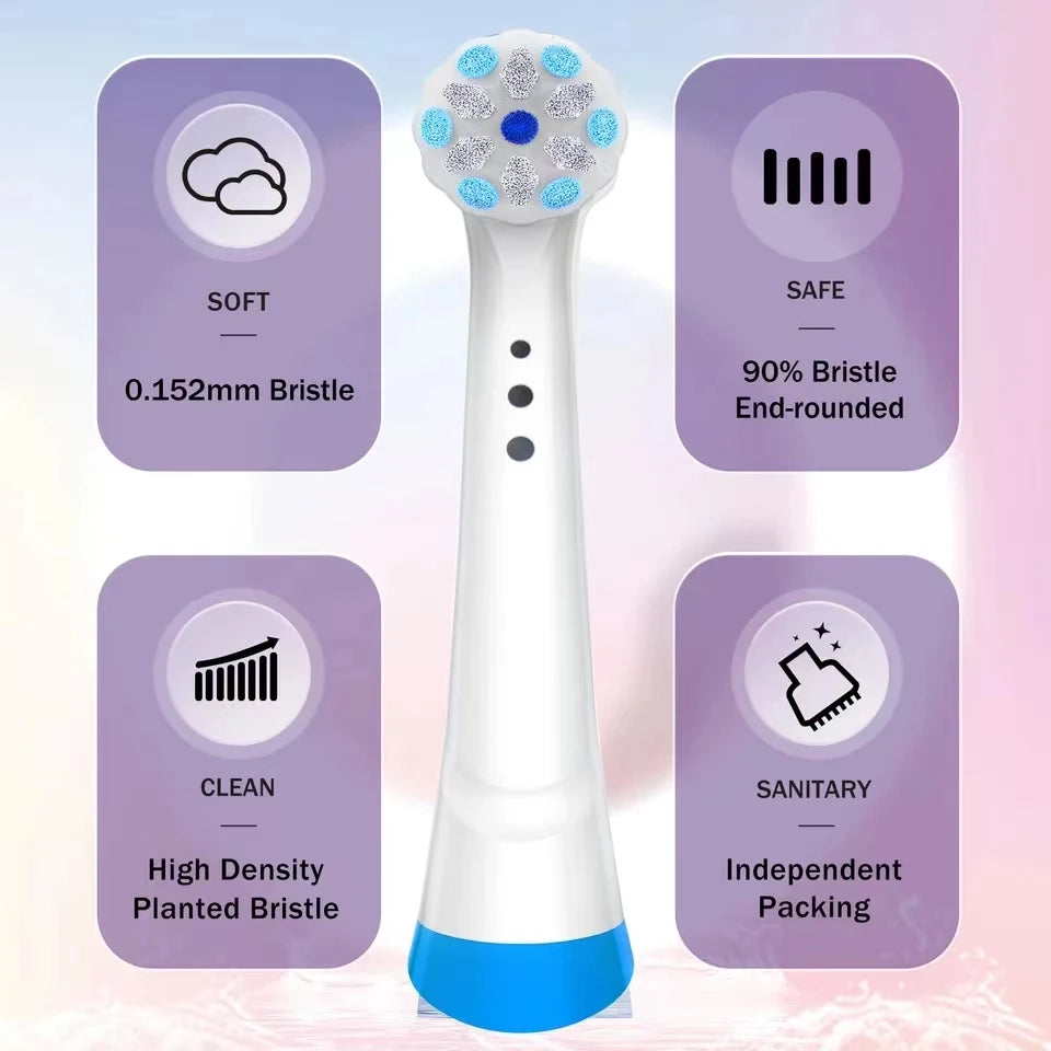 Compatible with Oral B iO Electric Toothbrush Replacement Toothbrush Brush Heads, Toothbrush Head for iO 2/3/4/5/6/7/8/9/10