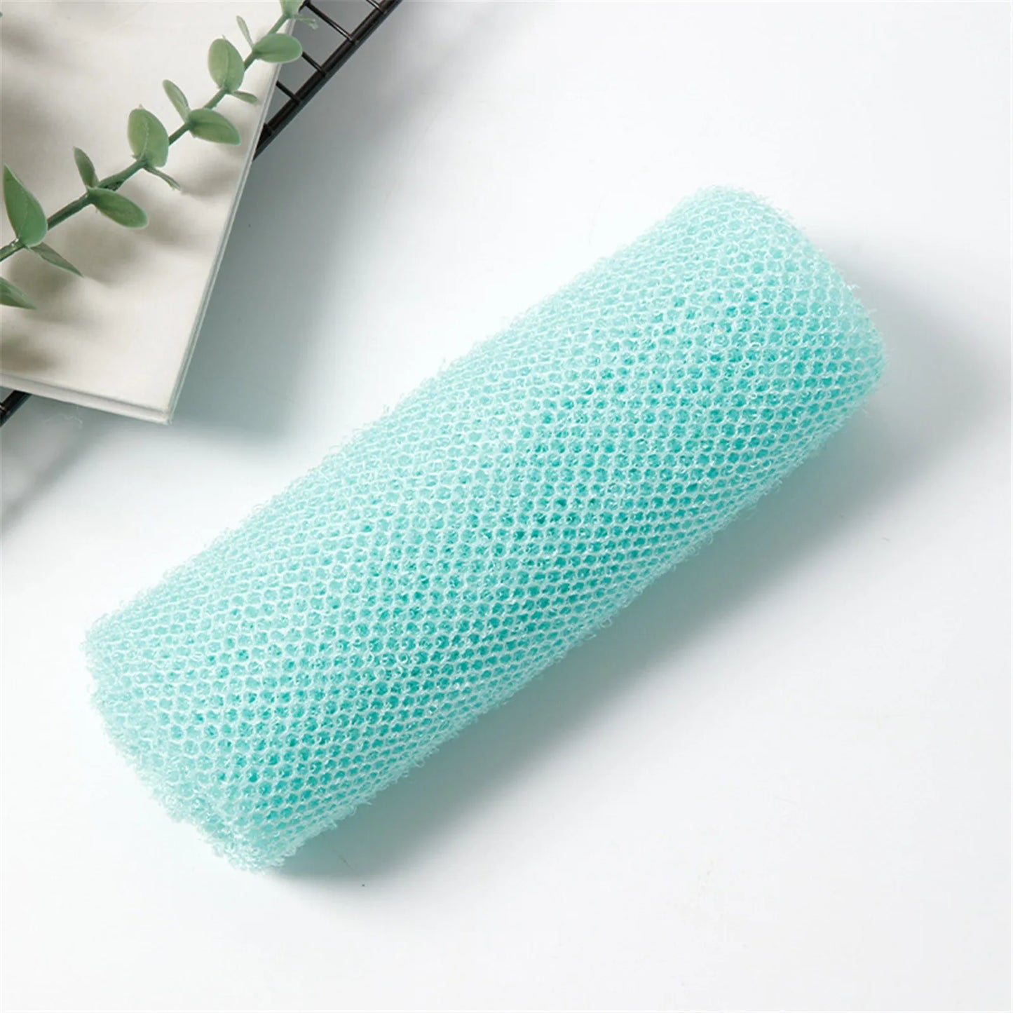 1PC African Net Bath Sponge Washcloth Reusable Long Bath Ball Net Sponge Exfoliating Net Skin Care Bathroom Accessories