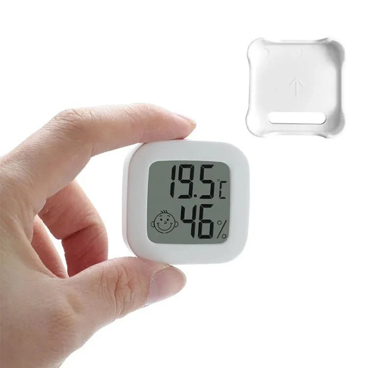 Tuya Zigbee Temperature Humidity Sensor Mini LCD Digital Display Works with Smart Life APP Remote Control Thermometer Hygrometer