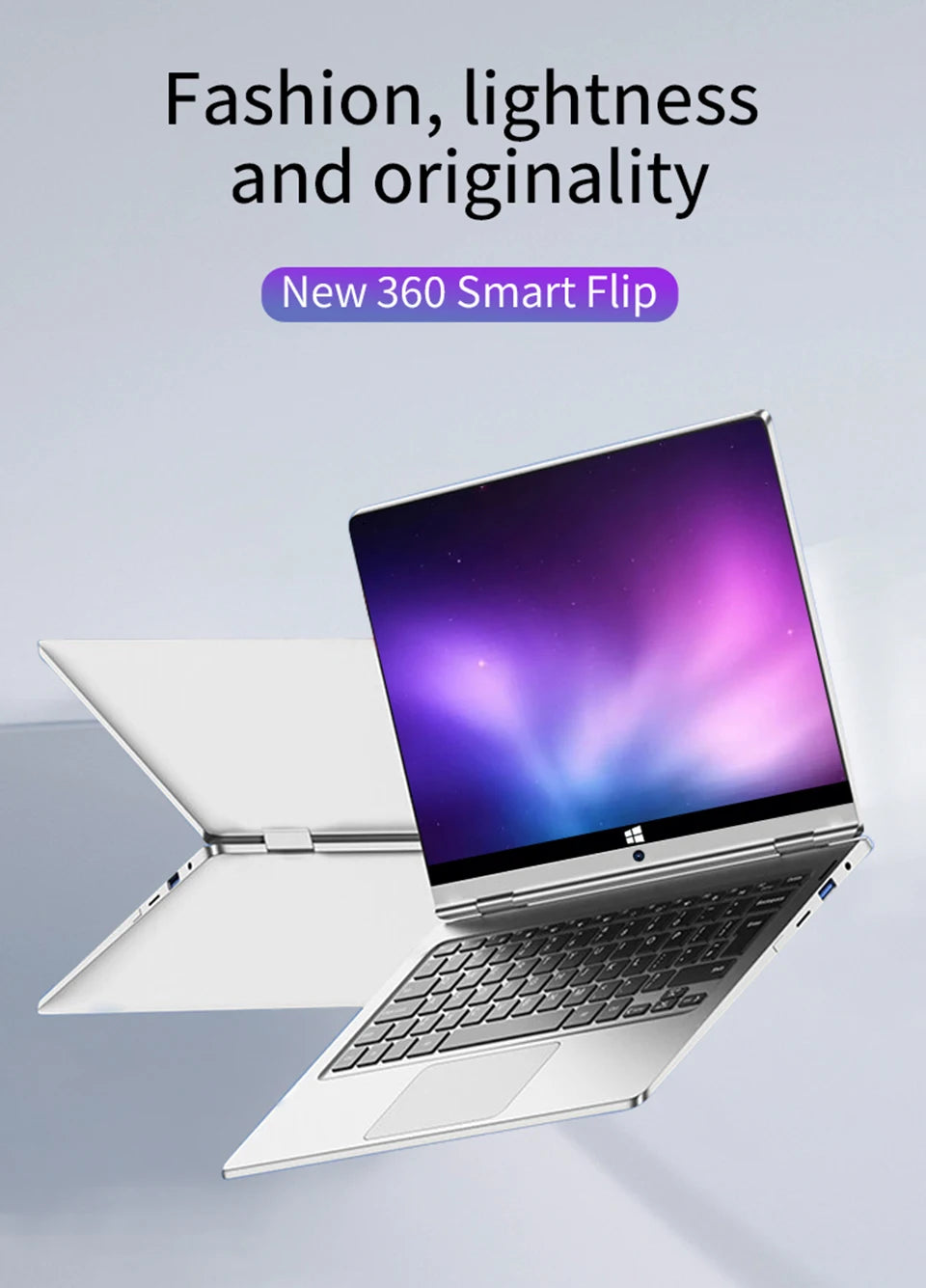 2 in 1 mini Laptop Computer Portable Touch Screen 11.6 Intel N4020 8GB 512GB Windows 11 Pro Office Learning Tablet PC Notebook