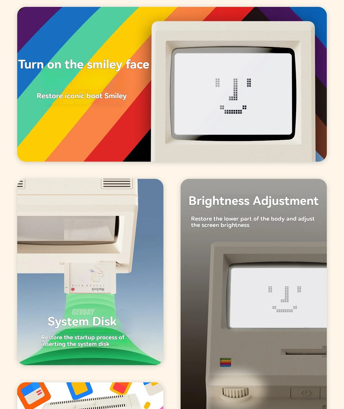 Retro Clock Creativity Alarm Clock Student Specific Wake Up Artifact Nostalgic Desktop Male Electronic Maclock