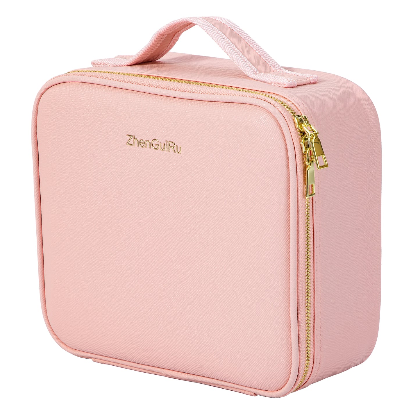 PU Leather Makeup Bag with Mirror 2024 New Leather Multi-Functional Women Cosmetic Case Large Capacity Water-resistant Bag