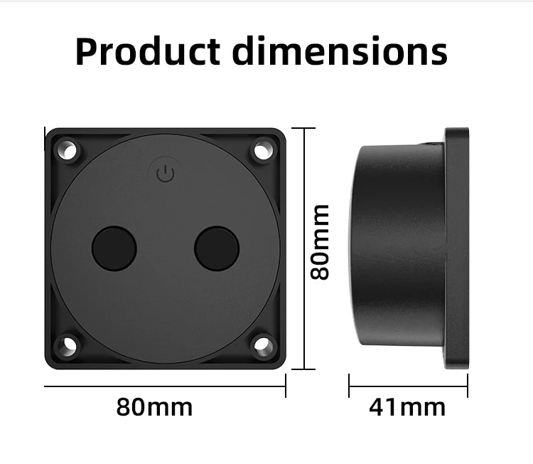 Tuya Smart WiFi Liquid Level Monitor Ultrasonic Water Level Detection High Accuracy WiFi Remote Liquid Level Gauge