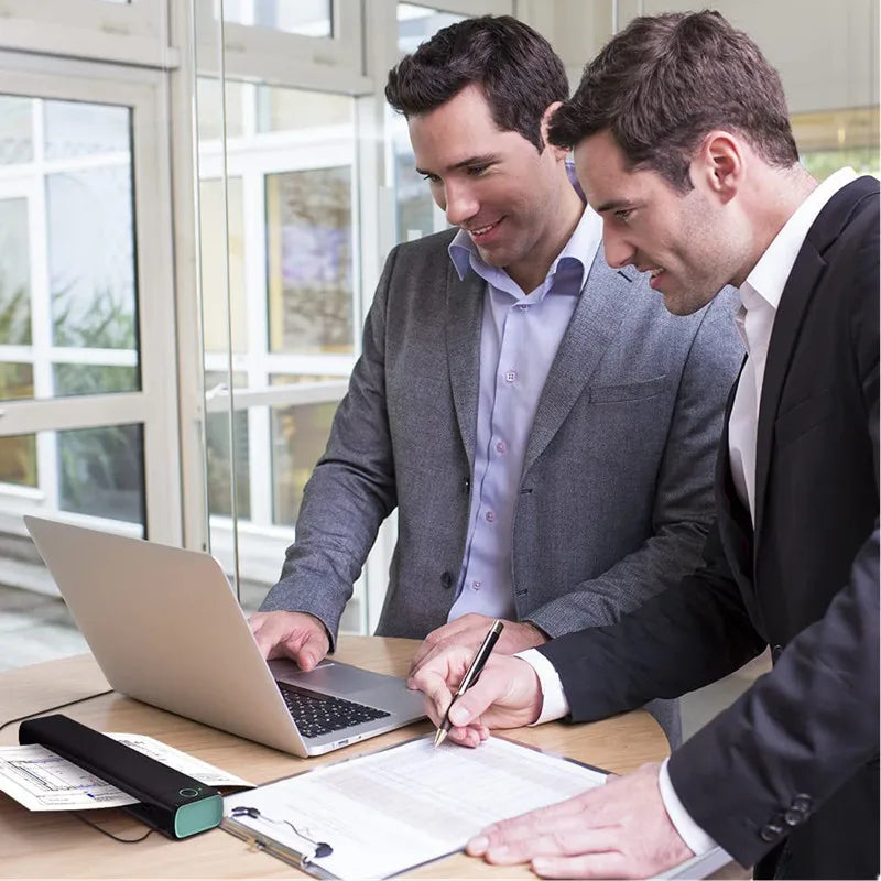 Phomemo M08F A4 Portable Thermal Printer Supports A4 Thermal Paper PJ-722 PJ-763 Wireless Thermal Compact Printer