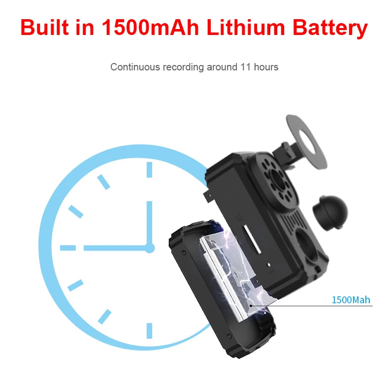 Video Body Camera Smart Camera HD 1080P Recorder Motion Activated Small For Car Nanny Cam