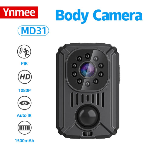 Video Body Camera Smart Camera HD 1080P Recorder Motion Activated Small For Car Nanny Cam
