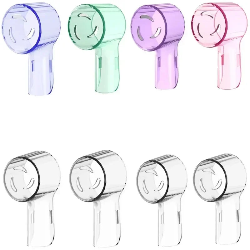 Toothbrush Dustproof Covers Caps Compatible with Braun Oral B Replacement Heads and IO Series Electric Toothbrush Head Protector