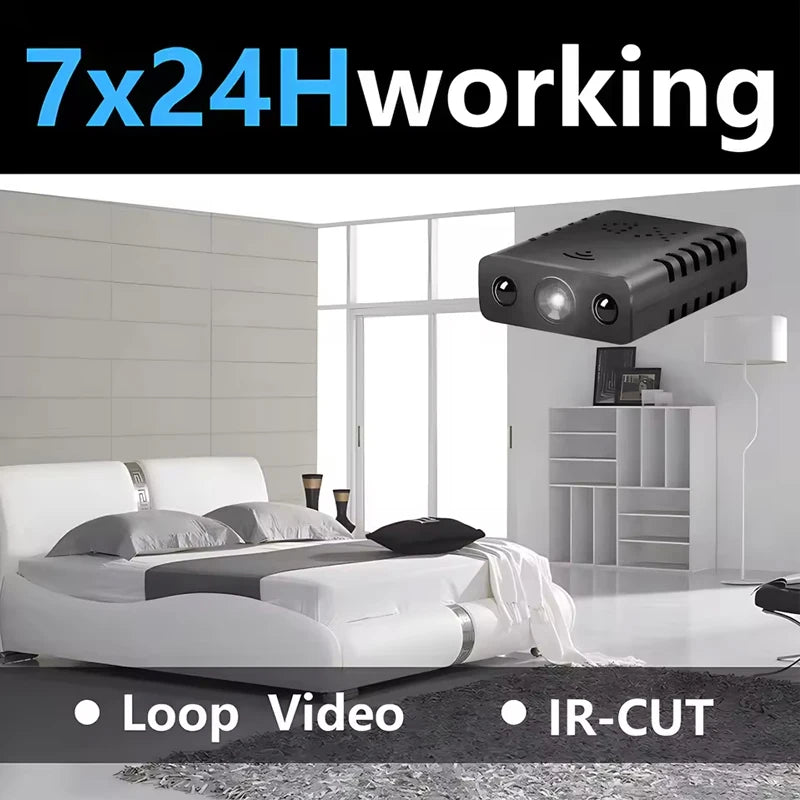 1080P HD Mini Wifi Camera XD Wire Camera Smart Home Security indoor Anti-theft IP Camera Video Voice APP Real-time Cam