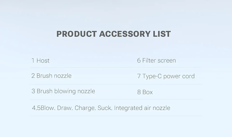 SZUK 638000Pa Mini Vacuum Cleaner New Portable Car Vacuum Cleaner Powerful Handheld Wireless Cleaner with One Click Dust Removal