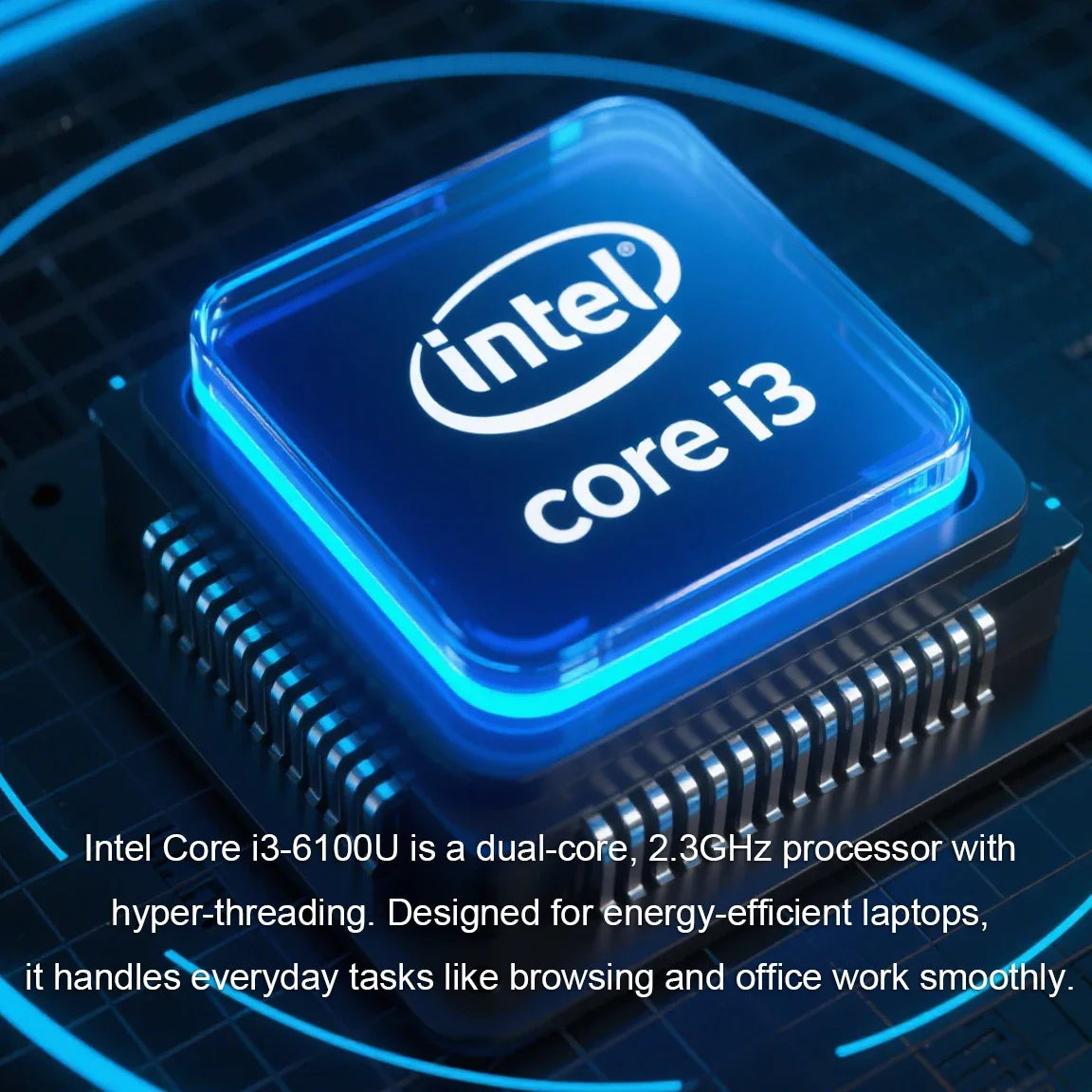 15.6" Intel Core i3 6100U Laptop Computer Windows 11 Pro 16GB RAM 512GB 1TB SSD Portable Notebook PC Office Study Laptops