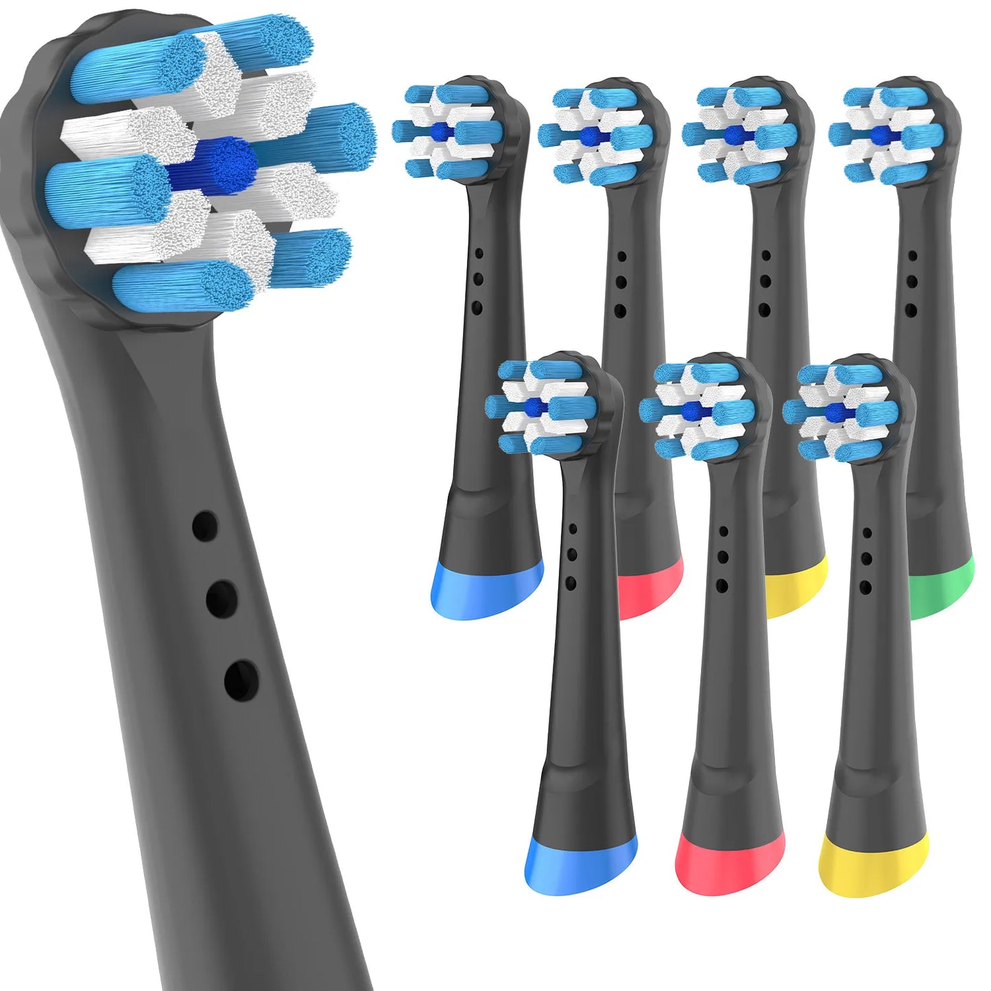 Replacement Brush Heads Compatible with Oral-B iO 3/4/5/6/7/8/9/10 Series Electric Toothbrush