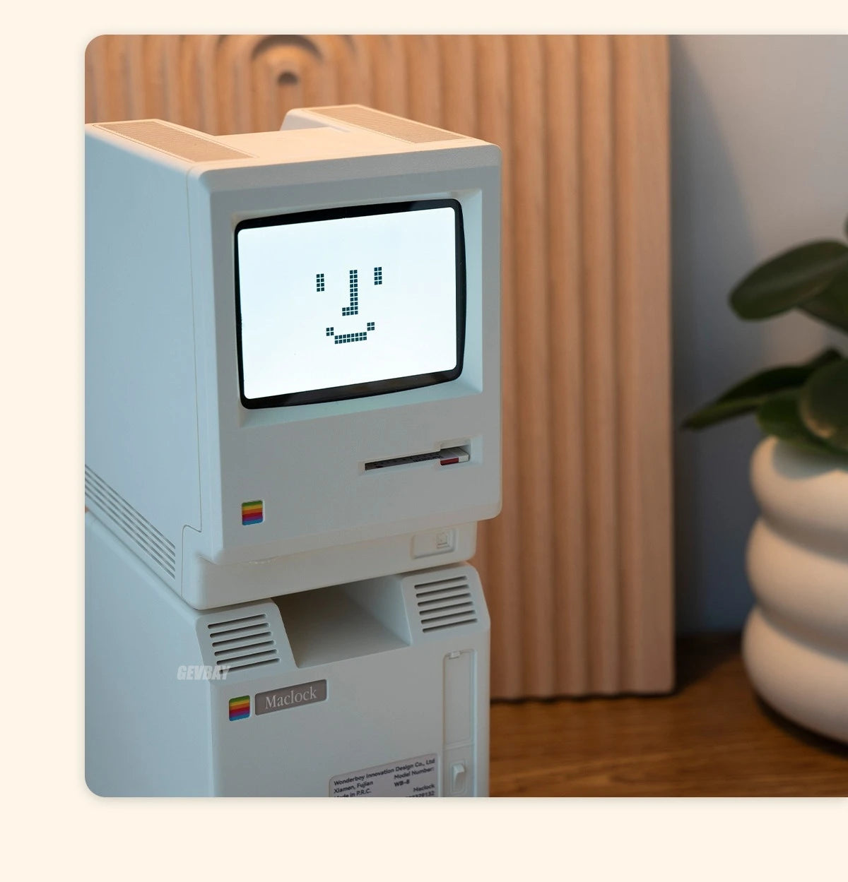 Retro Clock Creativity Alarm Clock Student Specific Wake Up Artifact Nostalgic Desktop Male Electronic Maclock