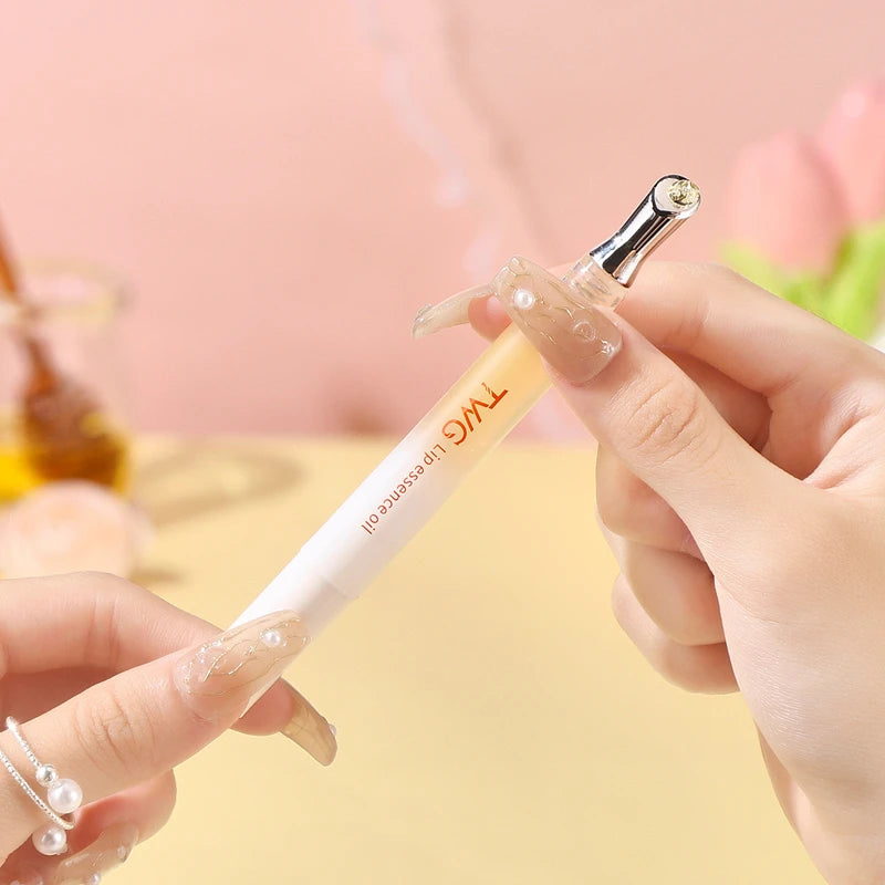 Fruit Crystal Jelly Lip Oil Hydrating Transparent Glass Lip Gloss Plumping Clear Lip Plumper Serum Lips Care Makeup Cosmetic New