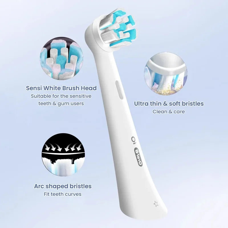 Oral B IO Series Brush Heads 1-9PCS Gentle Care Ultimate Clean Radiant White for Oral B Electric Toothbrushes IO5 IO7 IO8 IO9