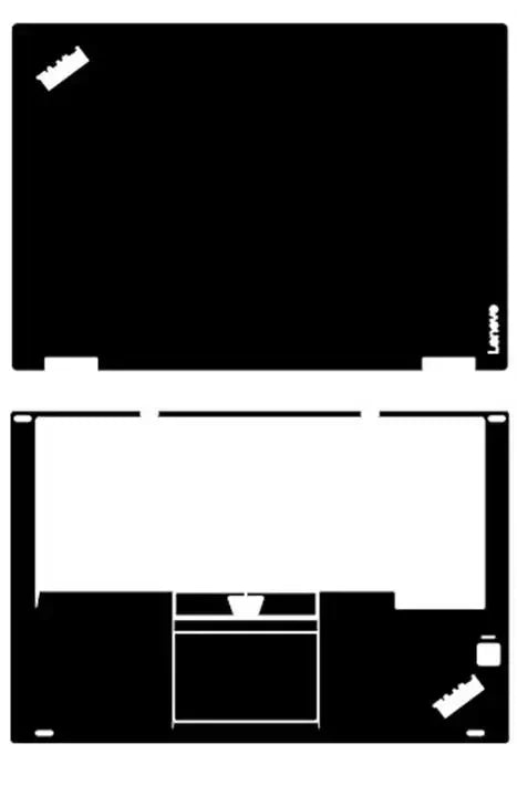 Pre-cut 1xTop+1xPalmrest Skin Sticker Cover Film For X390 Yoga P40 Yoga 260 370 L380 X380 Yoga 460 X1 Tablet Gen 1/2