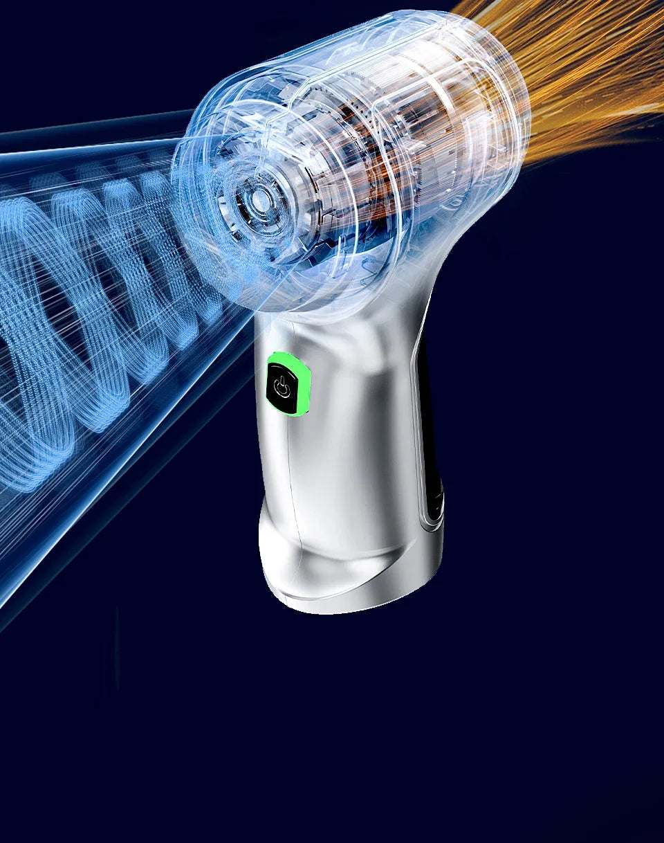 SZUK 638000Pa Mini Vacuum Cleaner New Portable Car Vacuum Cleaner Powerful Handheld Wireless Cleaner with One Click Dust Removal