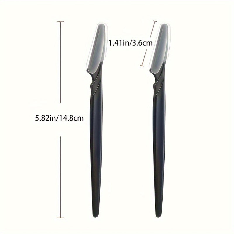 Set of 3 to 24 Eyebrow Razors And Facial Hair Trimmers, Grooming Kit for Both Men And Women to Remove Facial Hair.