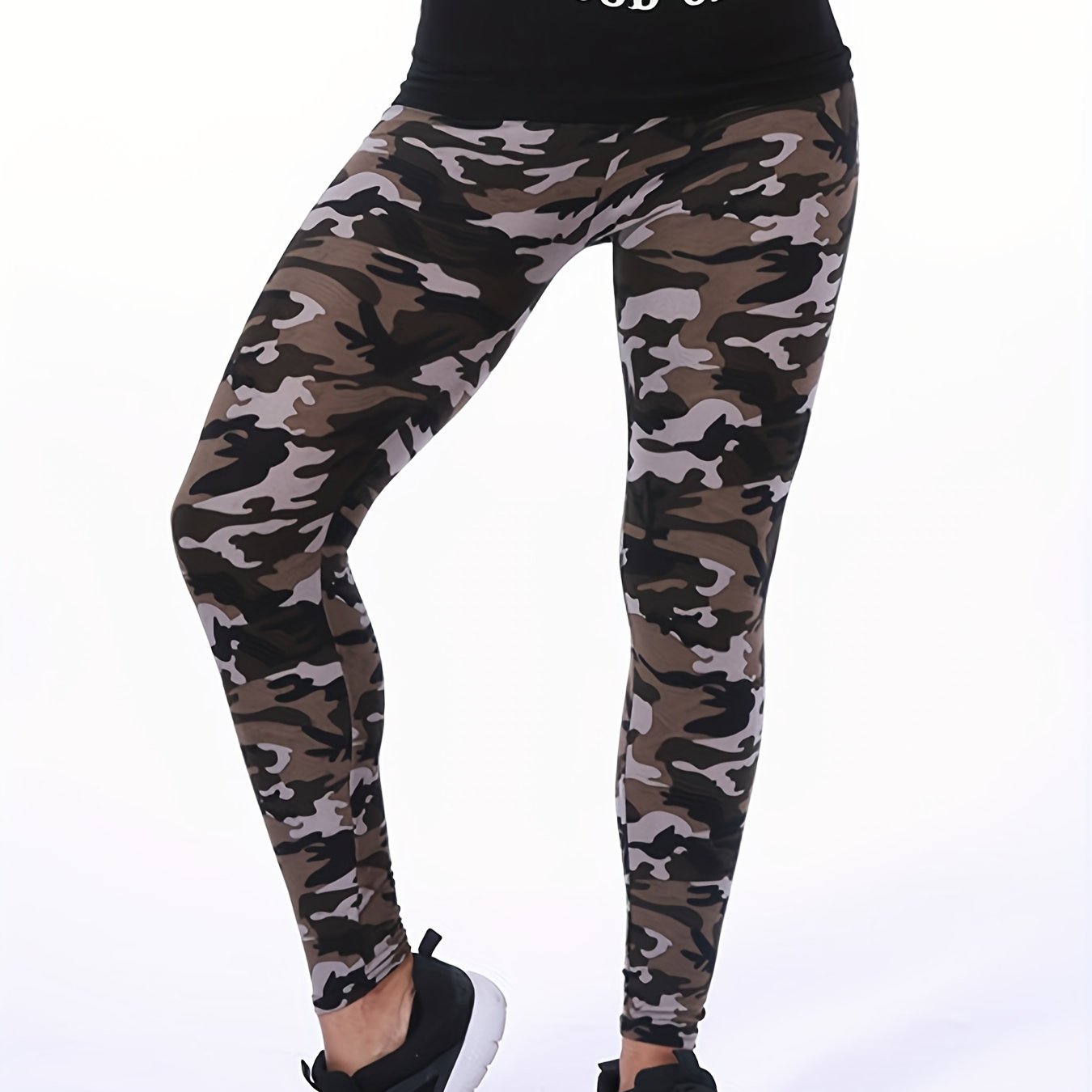[Floral Leggings] High Waist Floral Printed Women's Leggings | Casual Sweatpants Pants